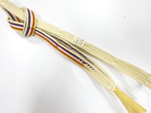 未使用品　正絹　手組帯締め